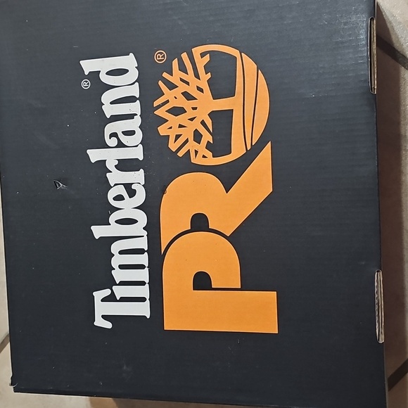 Timberland PRO Men's Black and Orange Work Boots - Picture 8 of 8